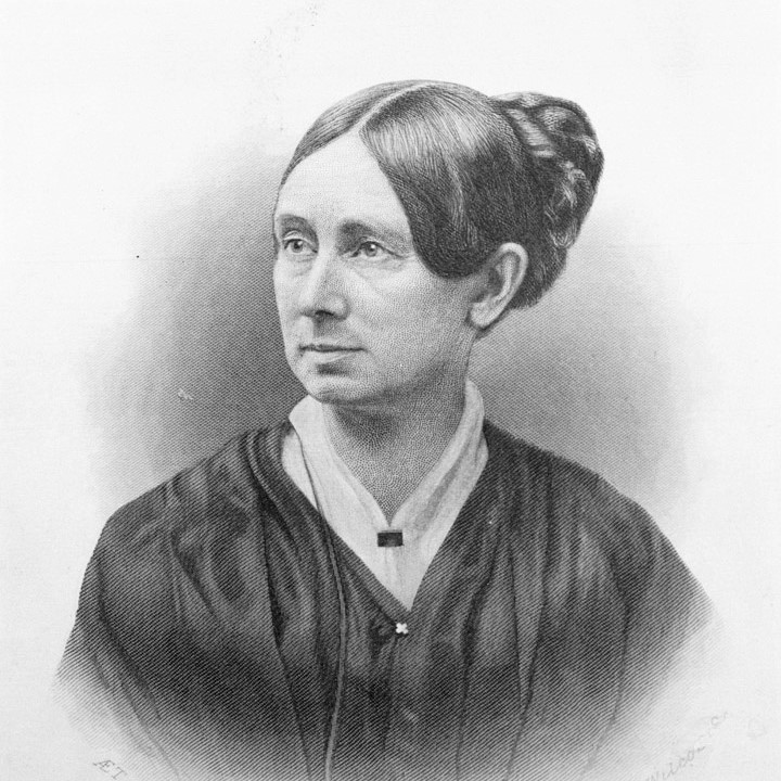 A photograph of Dorthea Dix A photograph of Dorthea Dix