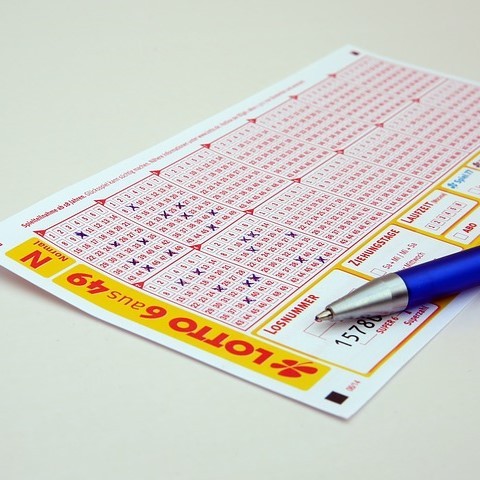 A lottery ticket. A lottery ticket.